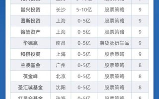最牛的私募排名前十，最强的私募公司是哪