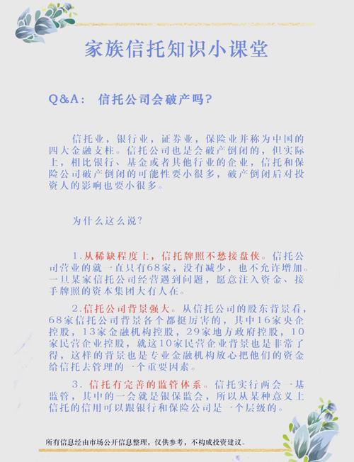 信托机构会破产吗?信托公司倒闭了,投资者会血本无归吗?-第1张图片-博通理财 信托机构会破产吗?信托公司倒闭了,投资者会血本无归吗?-第1张图片-博通理财