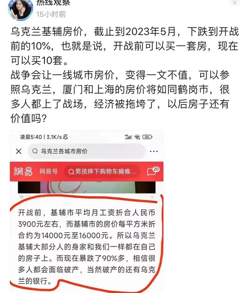 乌克兰房价多少一平方？乌克兰各城市房价？-第2张图片-博通理财